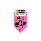 Take a Hike Tie Dye Dog Bandana - Limited Edition