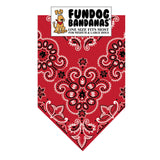 Texas Paisley Bandana - FunDogBandanas