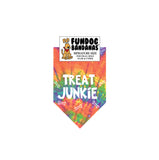 Wholesale 10 Pack - Treat Junkie Bandana - Assorted Colors