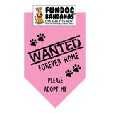 Wholesale Pack - WANTED Forever Home; Please Adopt Me Bandana