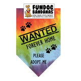 Wholesale Pack - WANTED Forever Home; Please Adopt Me Bandana