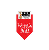 Wholesale 10 Pack - Wiggle Butt Bandana - Assorted Colors - FunDogBandanas