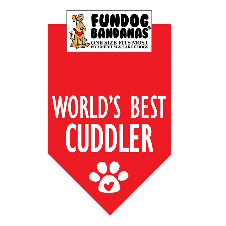Wholesale Pack - World's Best Cuddler BANDANA