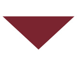 Solid Color Bandana (blank/no imprint & not tagged) Made in USA