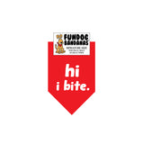 hi.  i bite Bandana