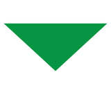 Solid Color Bandana (blank/no imprint & not tagged) Made in USA
