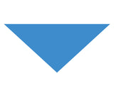 Solid Color Bandana (blank/no imprint & not tagged) Made in USA