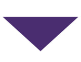 Solid Color Bandana (blank/no imprint & not tagged) Made in USA