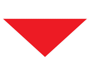 Solid Color Bandana (blank/no imprint & not tagged) Made in USA