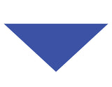 Solid Color Bandana (blank/no imprint & not tagged) Made in USA
