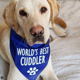 World's Best Cuddler Bandana